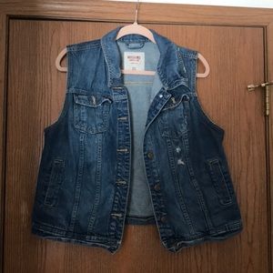 Denim vest